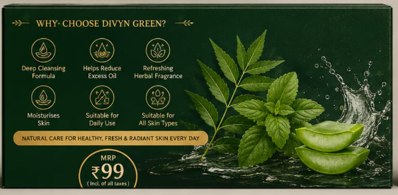 Divyn Green packaging details