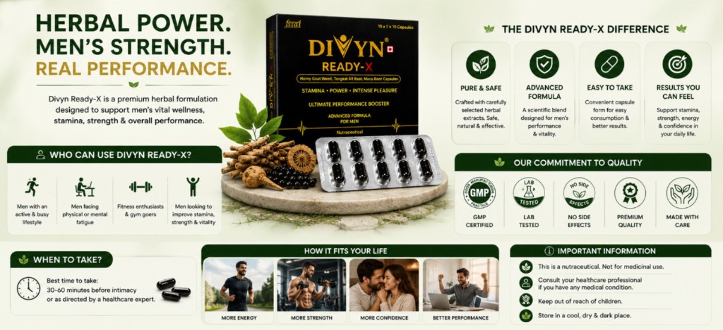 Divyn men wellness product